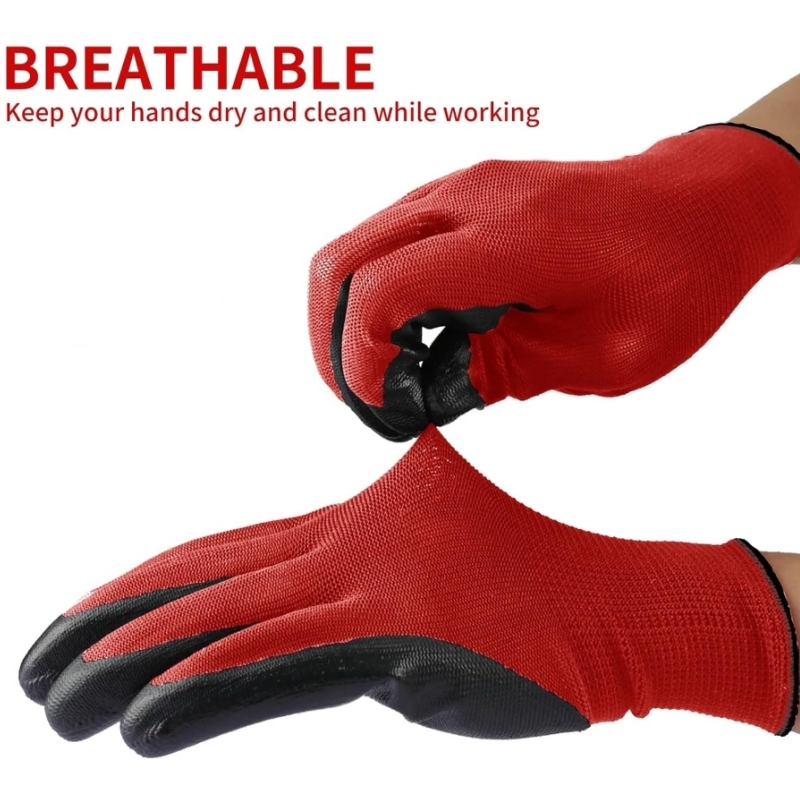 4/20PCS 니트릴 코팅 안전 작업 장갑 산업 기계  - Nitrile Mechanic Glove 리뷰 및 가격