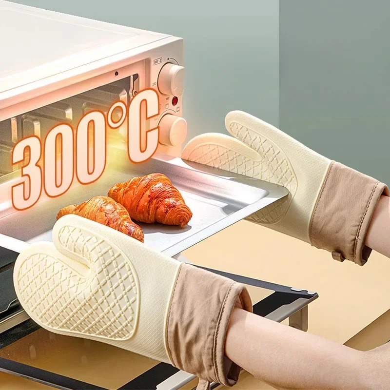 1PC 내열성 실리콘 오븐 장갑 - 전자레인지 보호를  - Oven Mitt Silicone 리뷰 및 가격