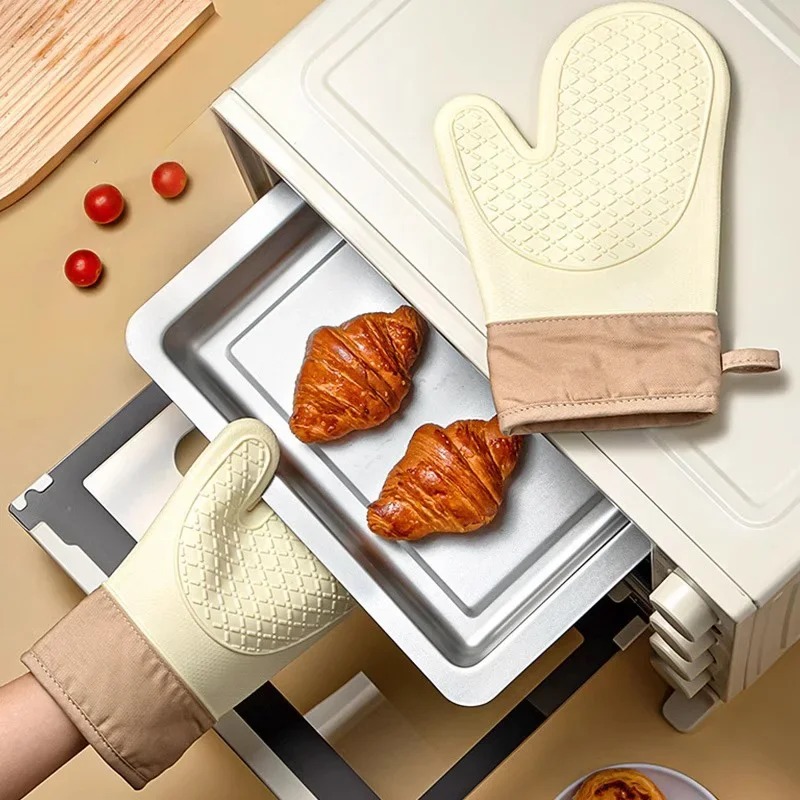 1PC 내열성 실리콘 오븐 장갑 - 전자레인지 보호를  - Oven Mitt Silicone 리뷰 및 가격