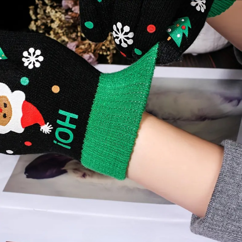 1-20쌍 겨울 니트 장갑 터치스크린 5 손가락 열 모 - Wool Glove Lined 리뷰 및 가격