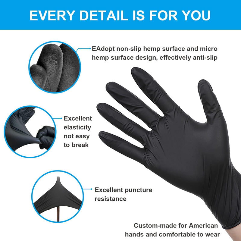 20/50/100PCS 일회용 니트릴 장갑 자동 정비공 - Nitrile Mechanic Glove 리뷰 및 가격