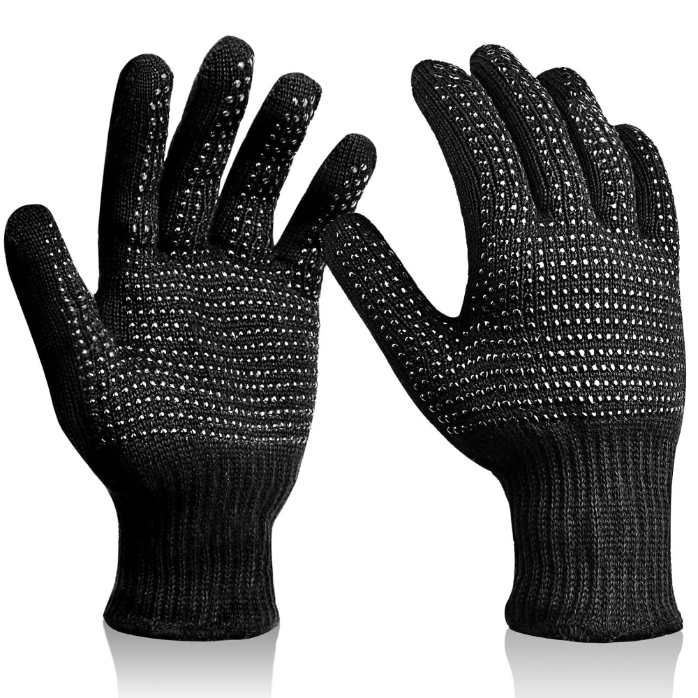 실리콘 범프가 있는 내열 장갑, 헤어 스타일링, 컬링  - Heat Resistant Glove 리뷰 및 가격