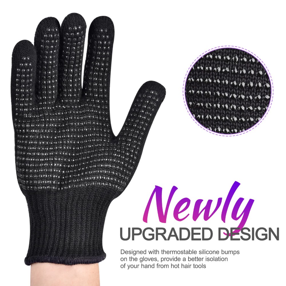 실리콘 범프가 있는 내열 장갑, 헤어 스타일링, 컬링  - Heat Resistant Glove 리뷰 및 가격