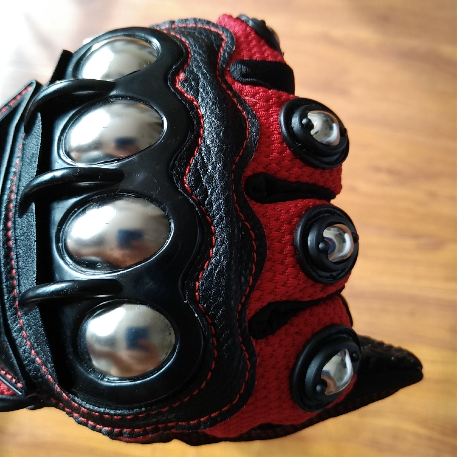 남성용 황동 너클 오토바이 MTB 전술 반 손가락 장갑 - Motorcycle Glove Knuckle 리뷰 및 가격