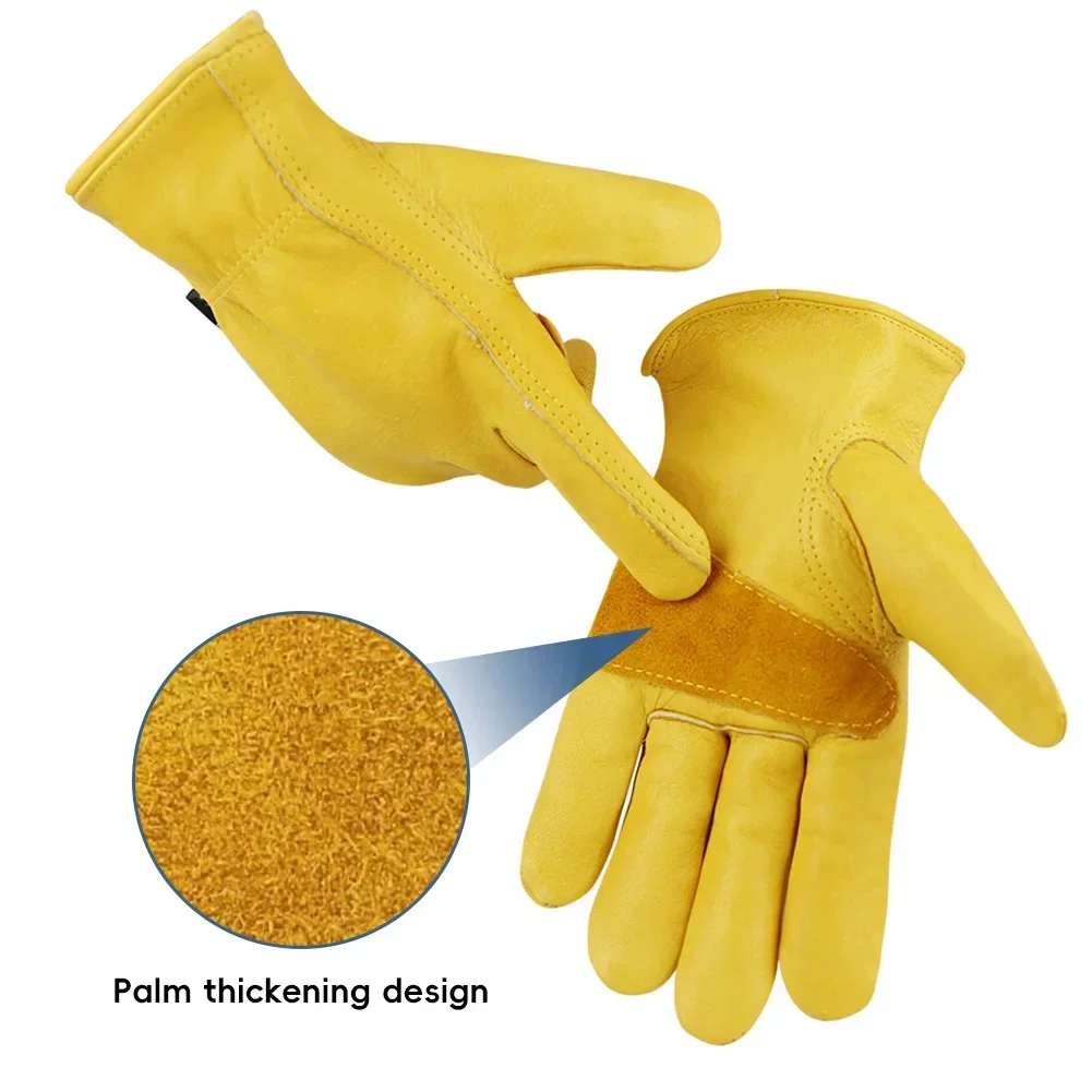 가죽 작업 안전 장갑 (정원 작업, 오토바이 운전, 용 - Leather Driving Glove 리뷰 및 가격