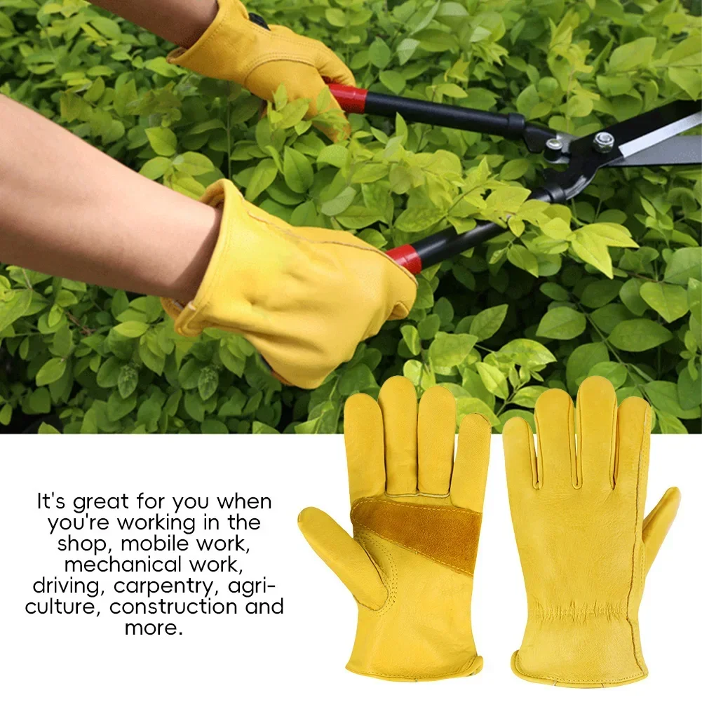 가죽 작업 안전 장갑 (정원 작업, 오토바이 운전, 용 - Leather Driving Glove 리뷰 및 가격