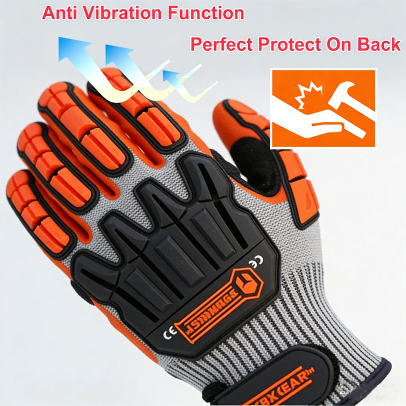 NMSafety 진동 방지 절단 방지 작업 장갑 니트릴 - Nitrile Mechanic Glove 리뷰 및 가격