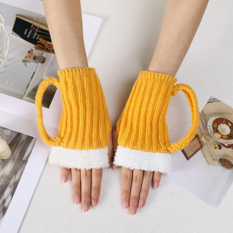 다채로운 색상의 절연 중간 길이 장갑 1쌍 - 가을 및 - Winter Glove Insulated 리뷰 및 가격