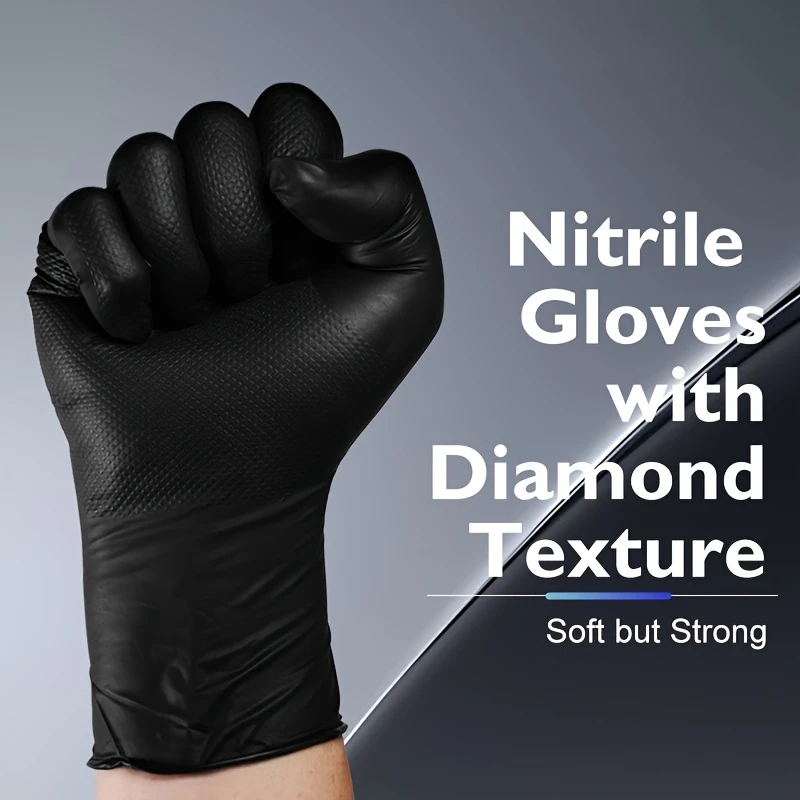 검정색 헤비 듀티 니트릴 일회용 장갑 산업용 8mil  - Nitrile Mechanic Glove 리뷰 및 가격