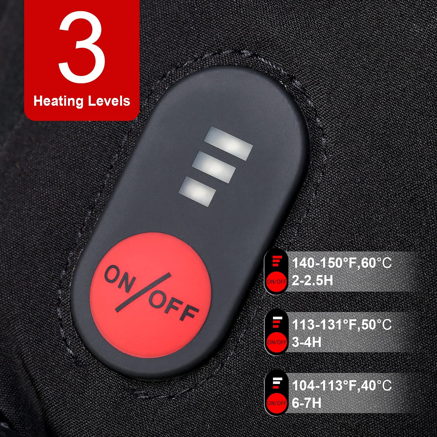눈 사슴 겨울 온수 장갑 여성 남성 전기 오토바이 열  - Heat Resistant Glove 리뷰 및 가격