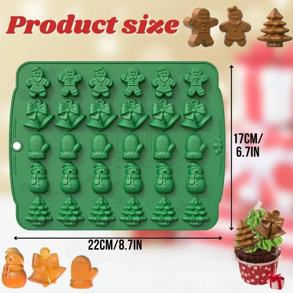 크리스마스 실리콘 초콜릿 금형 진저 브레드 남자 크리스 - Oven Mitt Silicone 리뷰 및 가격