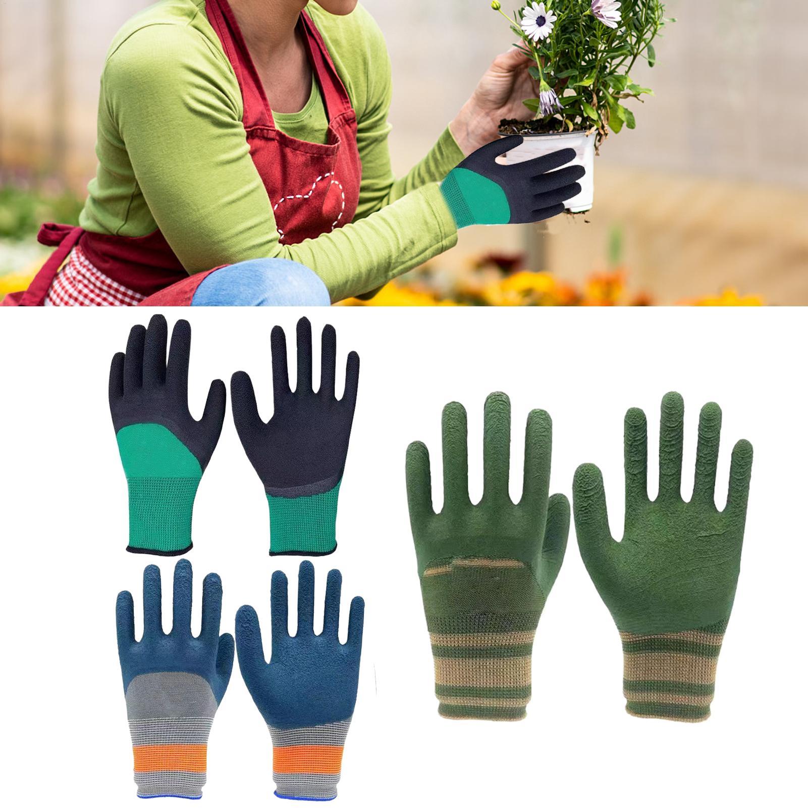 정원용 장갑 라텍스 방수 원예용 장갑 미끄럼 방지 보호 - Gardening Glove Waterproof 리뷰 및 가격