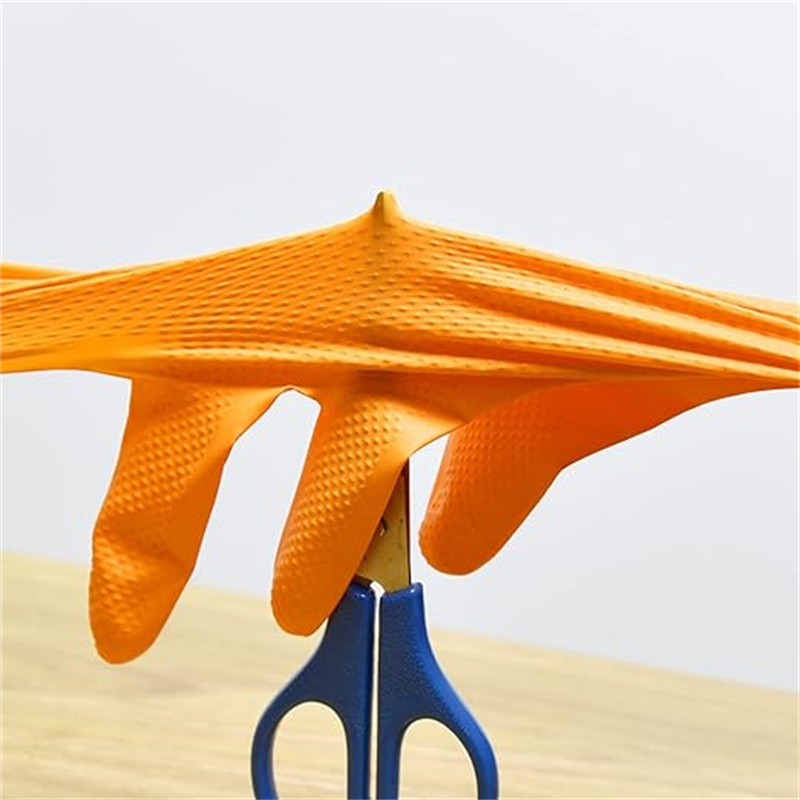 헤비 듀티 오렌지 니트릴 장갑 8mil 산업용 일회용  - Nitrile Mechanic Glove 리뷰 및 가격