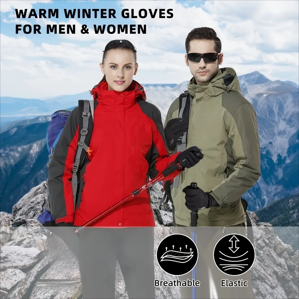 유니섹스 보온 방풍 터치스크린 겨울 장갑 (러닝, 사이 - Winter Glove Insulated 리뷰 및 가격