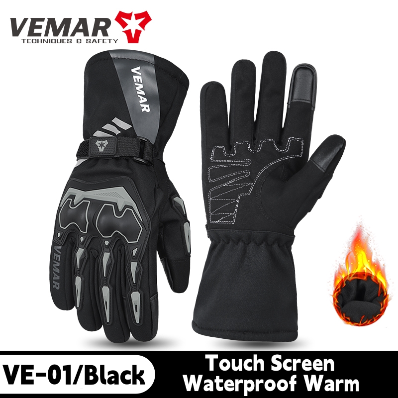 VE-01 방수 겨울용 오토바이 장갑 남성용 보온 라이 - Winter Glove Insulated 리뷰 및 가격