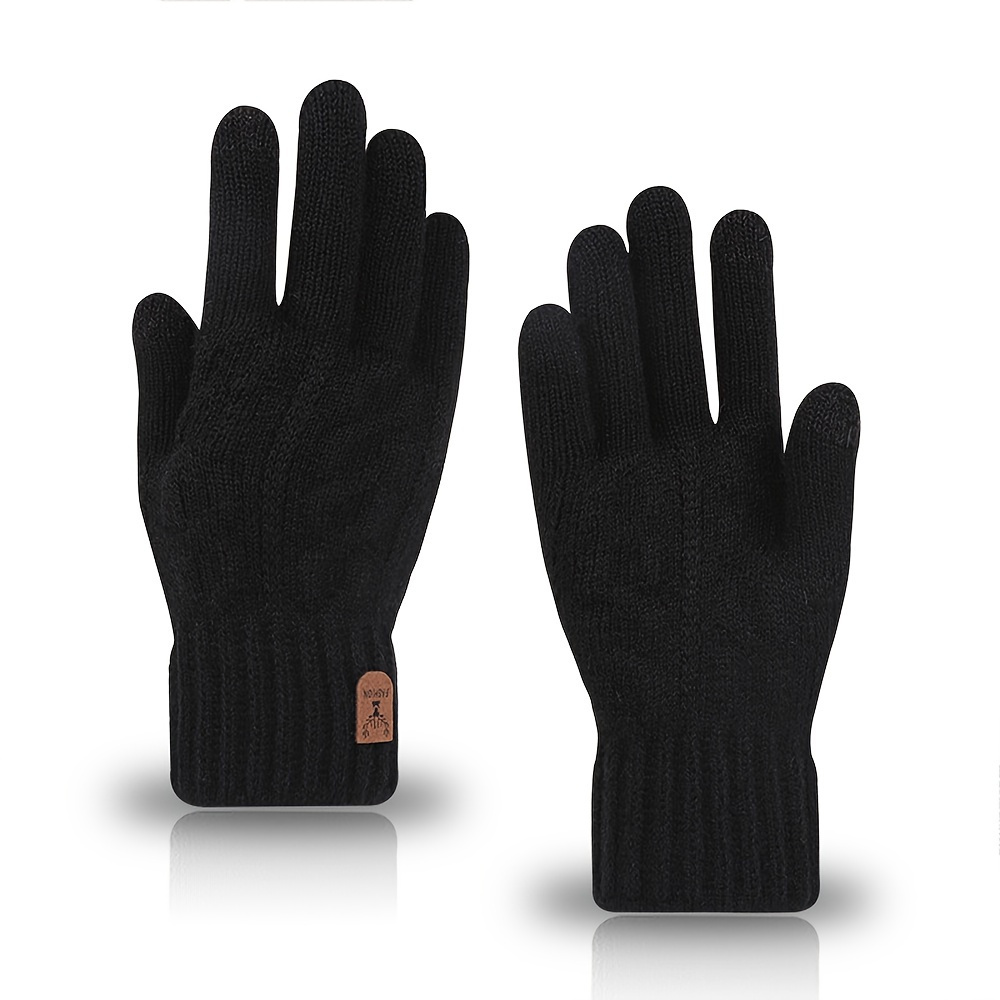 겨울용 양모 안감 여성용 따뜻한 장갑, 미끄럼 방지 풀 - Wool Glove Lined 리뷰 및 가격