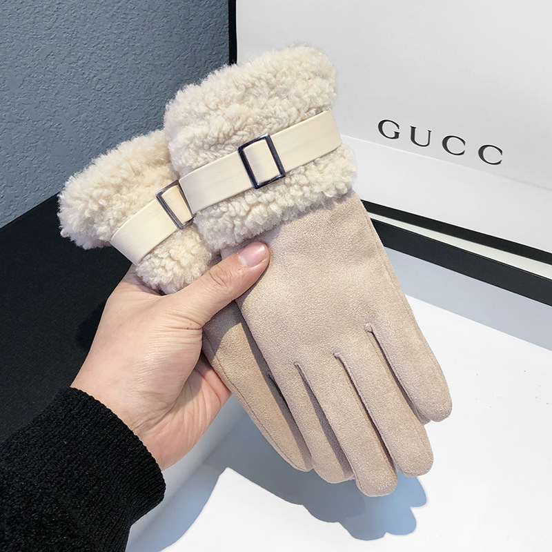 여성용 겨울 장갑 두꺼운 따뜻한 양털 안감 모피 장갑  - Wool Glove Lined 리뷰 및 가격
