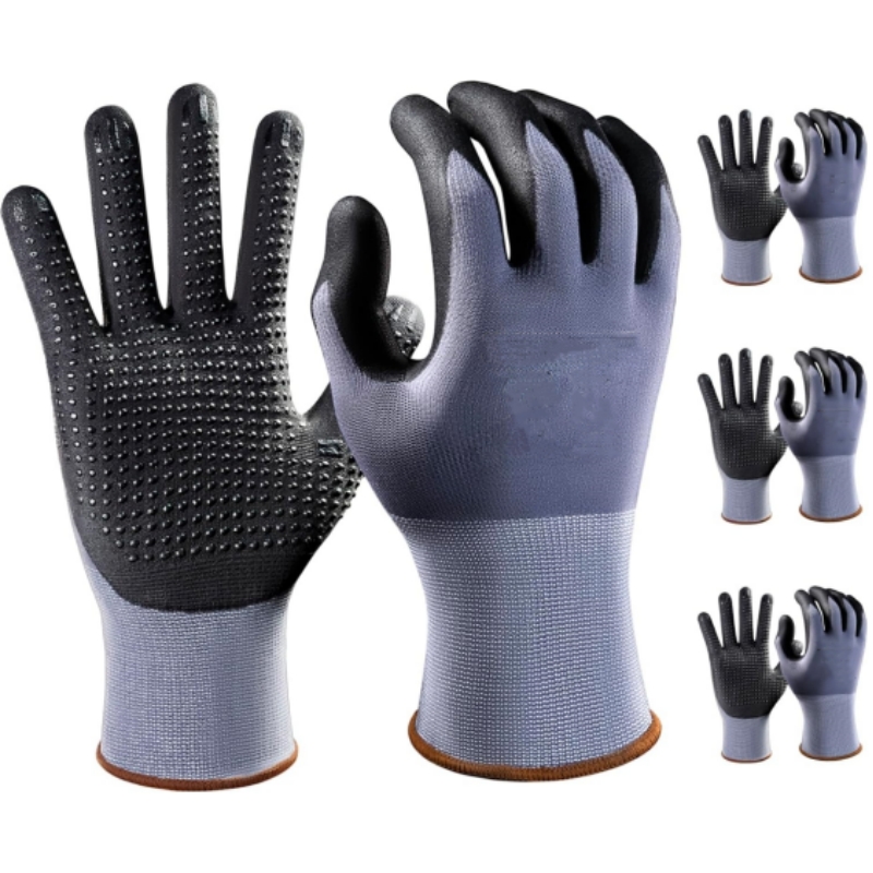 마이크로 폼 안전 작업 장갑 나일론 니트릴 코팅 미끄럼 - Nitrile Mechanic Glove 리뷰 및 가격