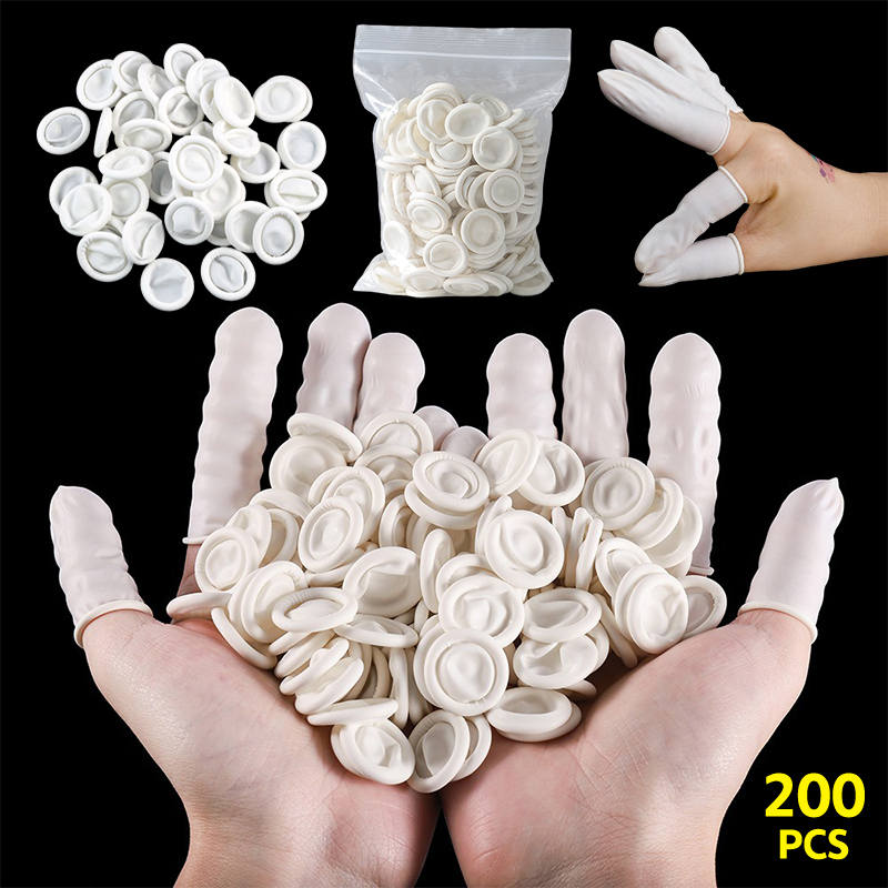 일회용 라텍스 고무 손가락 침대, 손가락 끝 보호대 장 - Latex Disposable Glove 리뷰 및 가격