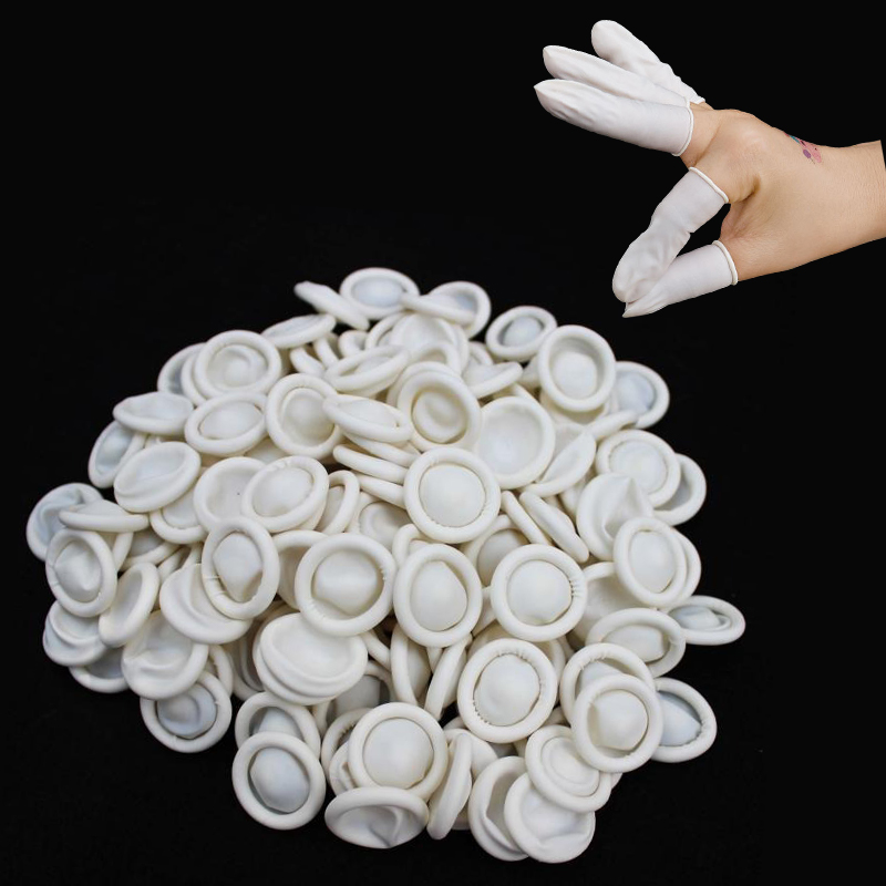 일회용 라텍스 고무 손가락 침대, 손가락 끝 보호대 장 - Latex Disposable Glove 리뷰 및 가격