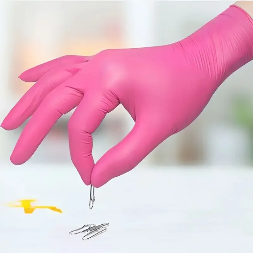 푸시아 니트릴 일회용 장갑 20/100개입 3mil 파 - Latex Disposable Glove 리뷰 및 가격
