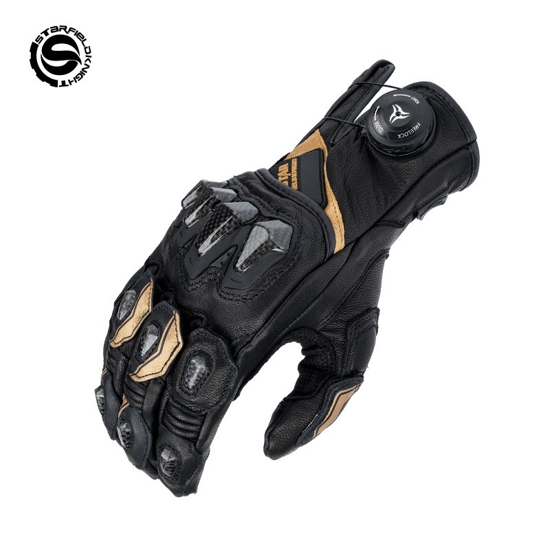스타 필드 나이트 오토바이 장갑 남성용 염소 가죽 터치 - Motorcycle Glove Knuckle 리뷰 및 가격