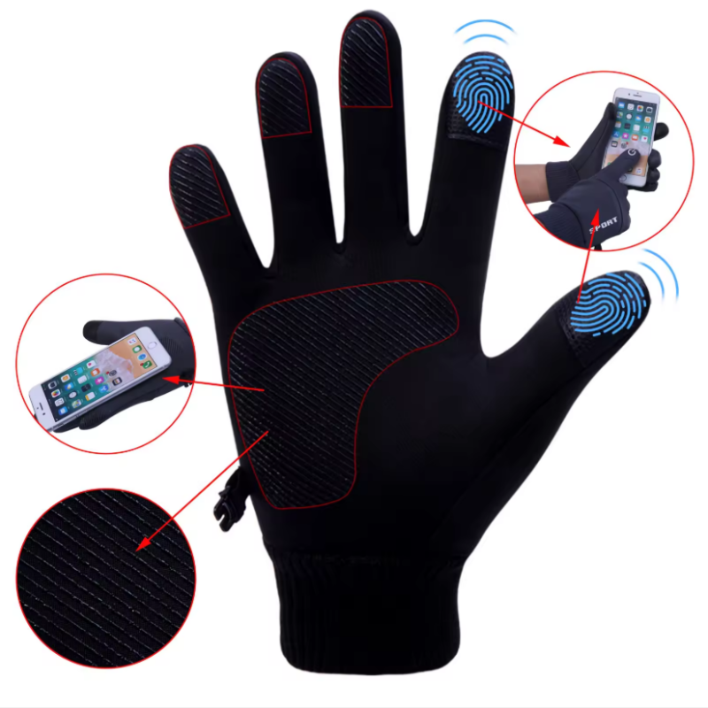 겨울 장갑 남녀 터치스크린 방수 방풍 보온 장갑 운전  - Leather Driving Glove 리뷰 및 가격