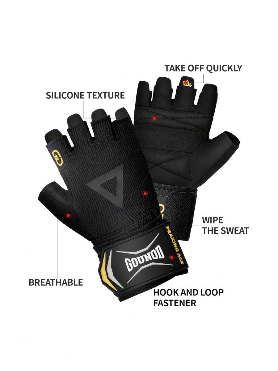 1쌍의 GOUNOD 헤비급 헬스 장갑(웨이트 리프팅 및 - Workout Glove Gym 리뷰 및 가격