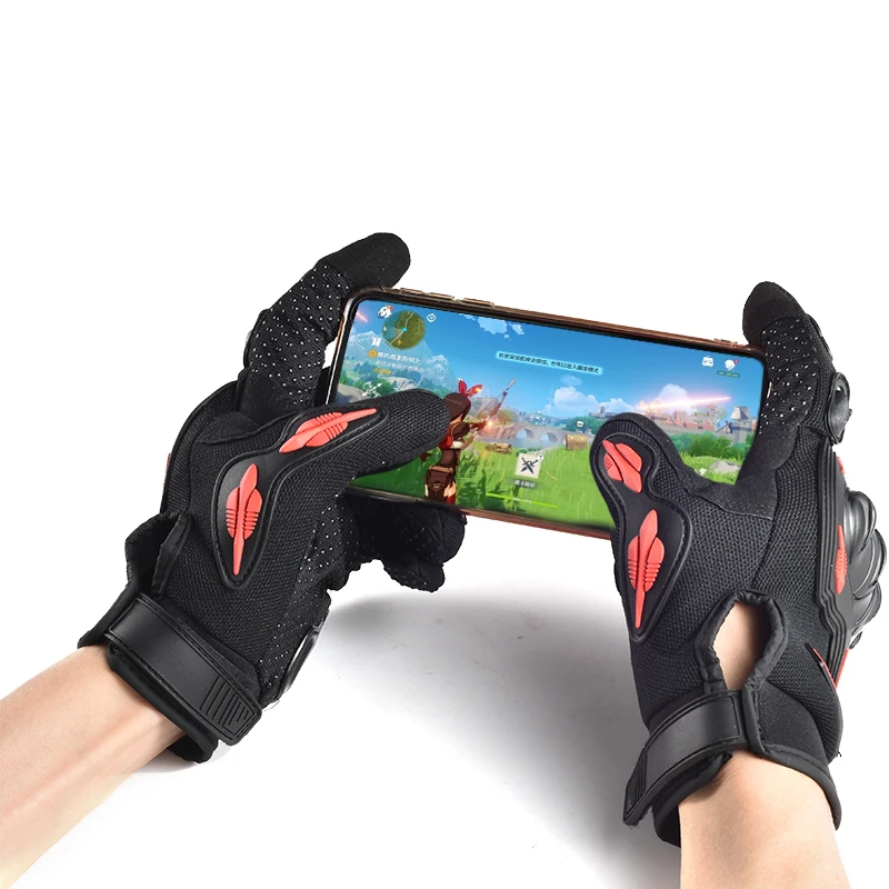 새로운 남성용 자전거 오토바이 장갑 하드 너클 터치 스 - Motorcycle Glove Knuckle 리뷰 및 가격