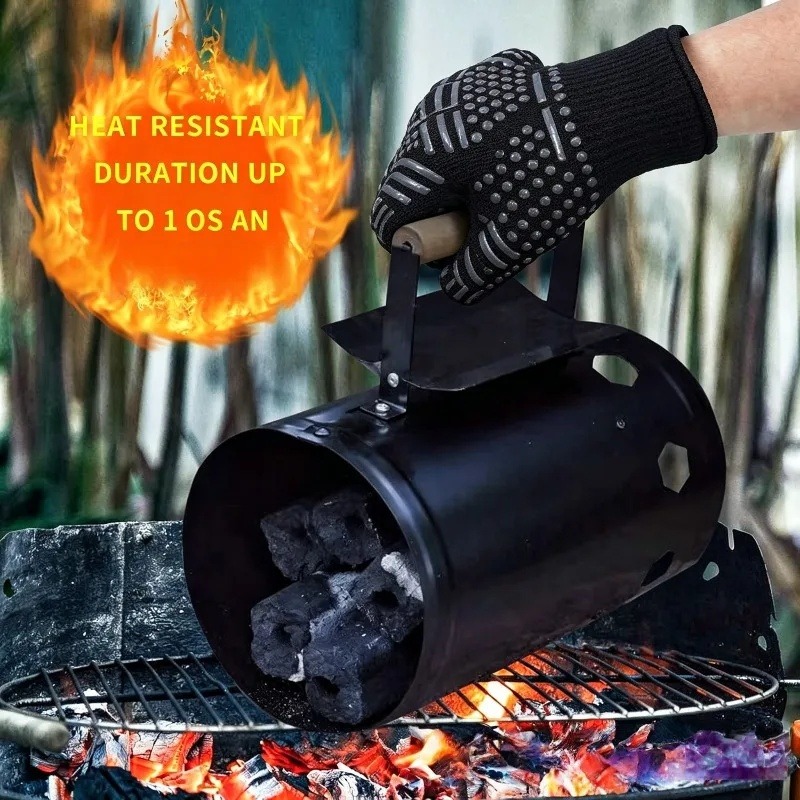 1pc/1쌍의 바베큐 장갑 고온 오븐 장갑 바베큐 요리 - Oven Mitt Silicone 리뷰 및 가격