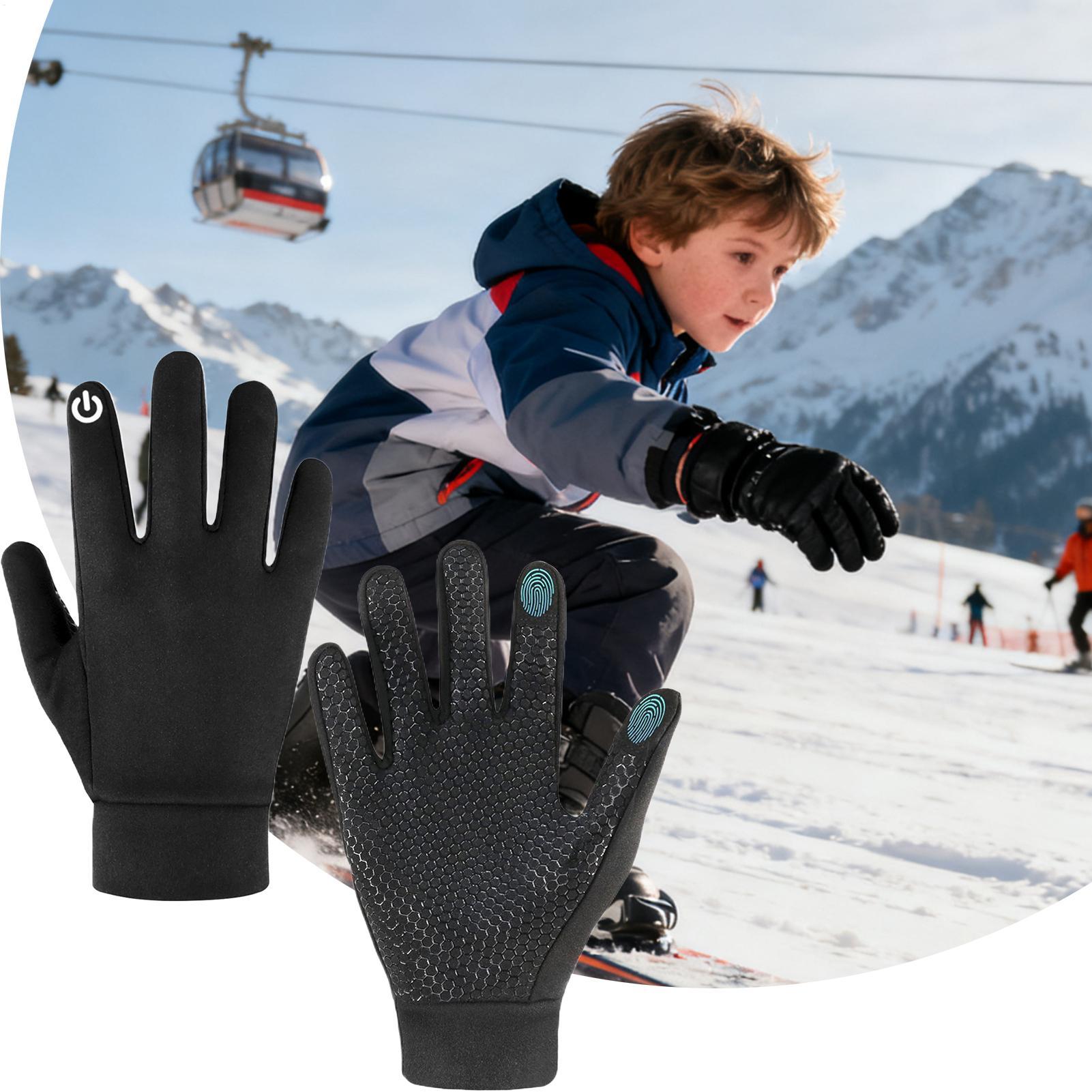 어린이를위한 겨울 장갑 터치 스크린 따뜻한 장갑 겨울  - Winter Glove Insulated 리뷰 및 가격