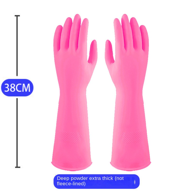 두꺼운 핑크 고무 식기 세척 장갑, 가사 라텍스 내마모 - Dish Glove Rubber 리뷰 및 가격