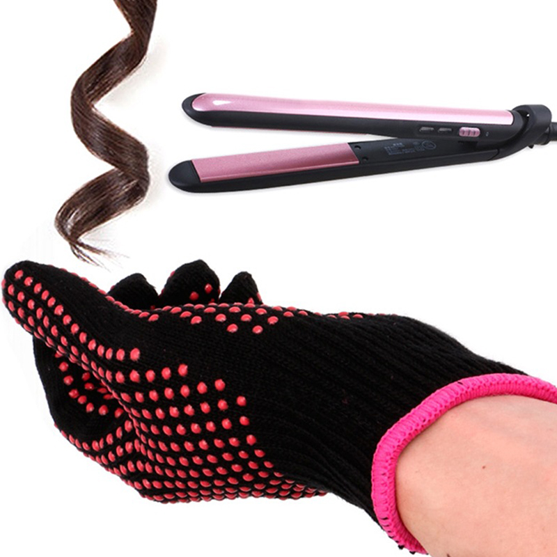 핫세일 양면 헤어 스트레이트너 펌 컬링 미용 내열 손가 - Heat Resistant Glove 리뷰 및 가격