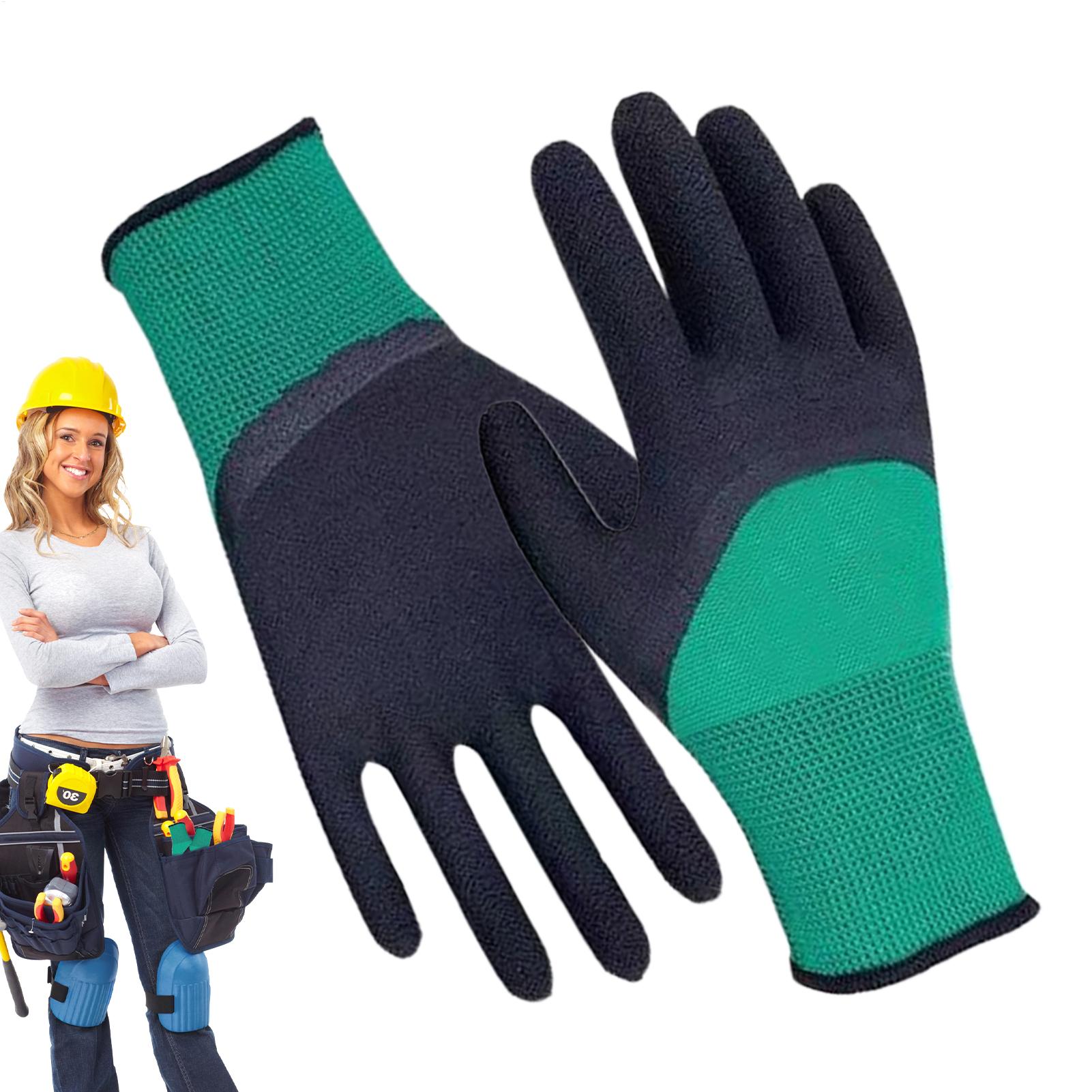 1 쌍 여성용 원예 장갑 마당 작업용 정원 장갑 펑크  - Gardening Glove Waterproof 리뷰 및 가격