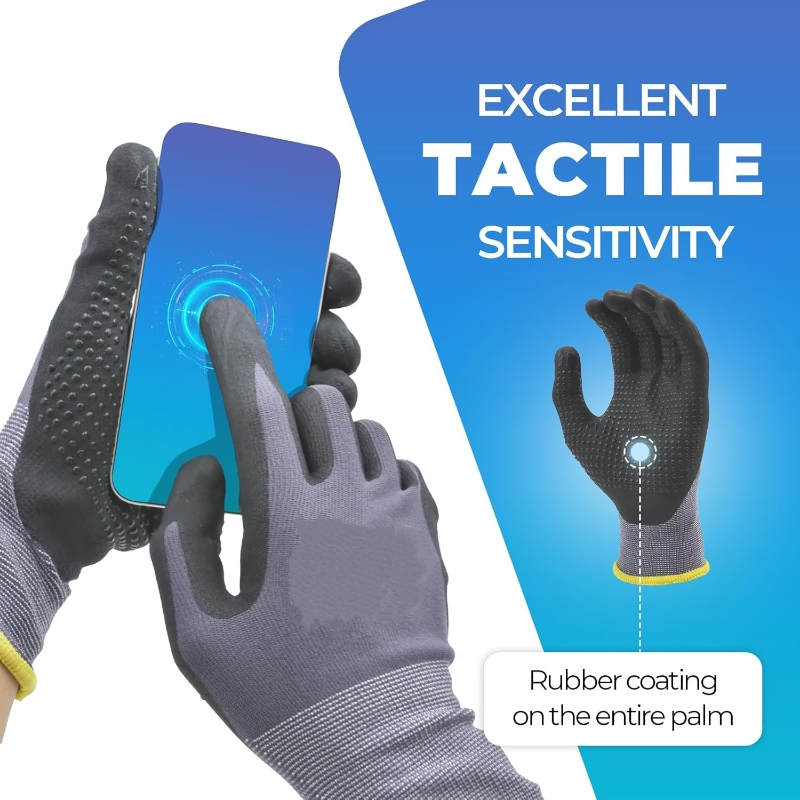 마이크로 폼 니트릴 코팅 안전 작업 장갑 미끄럼 방지  - Nitrile Mechanic Glove 리뷰 및 가격