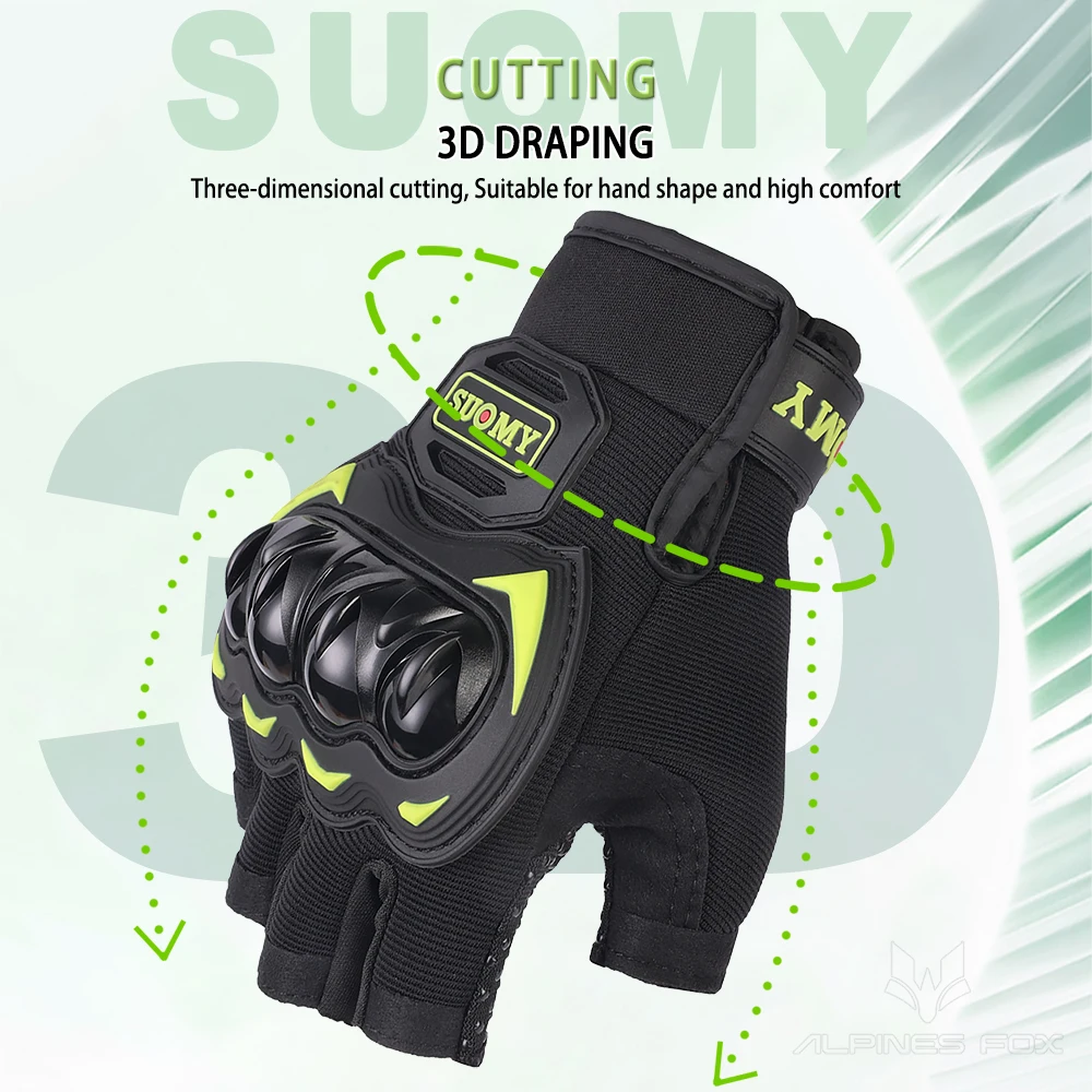 SUOMY 여름 오토바이 장갑 스포츠 사이클링 장갑 반 - Cycling Glove Padded 리뷰 및 가격